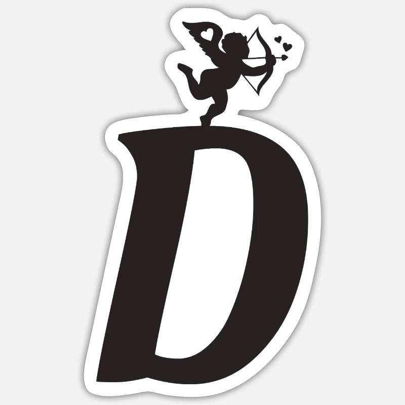 D Sticker size S (10 x 10 cm)