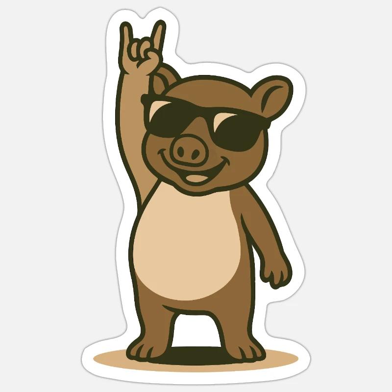 Sticker taille S (10 x 10 cm) - 