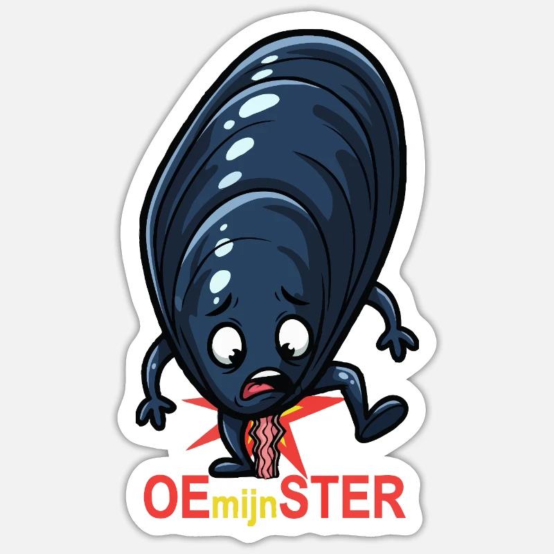 Oh mon étoile - Sticker taille S (10 x 10 cm) - blanc mat