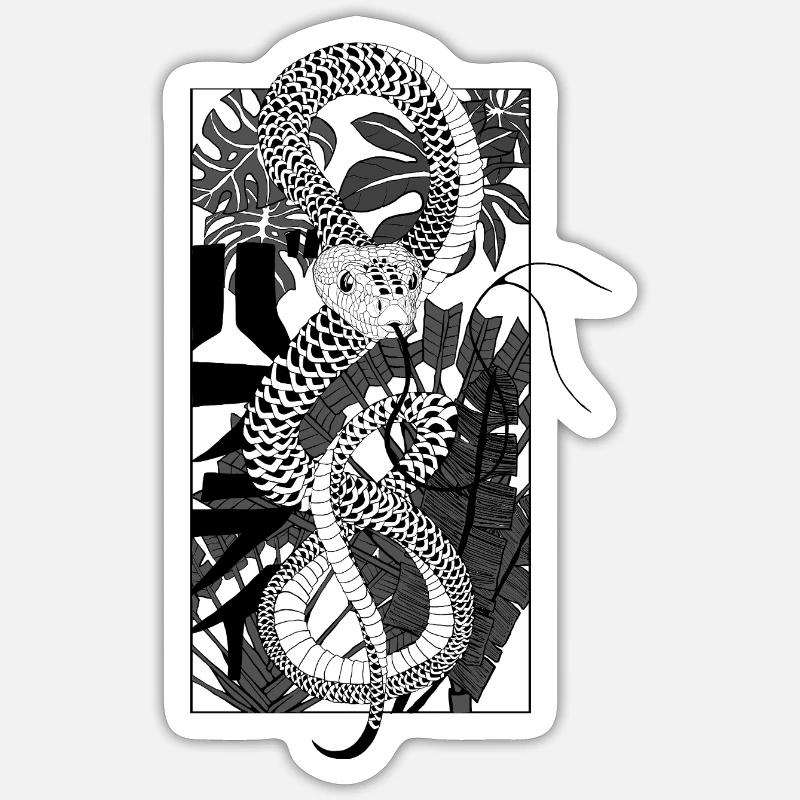 Sticker taille S (10 x 10 cm) - 