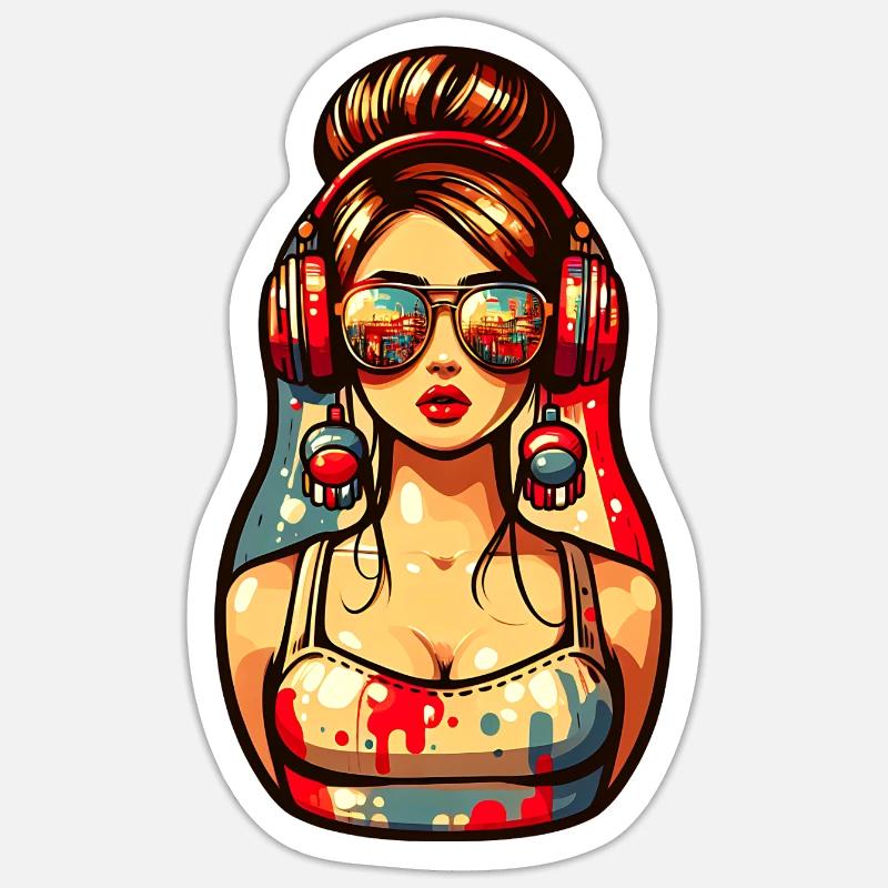 Sticker taille S (10 x 10 cm) - 