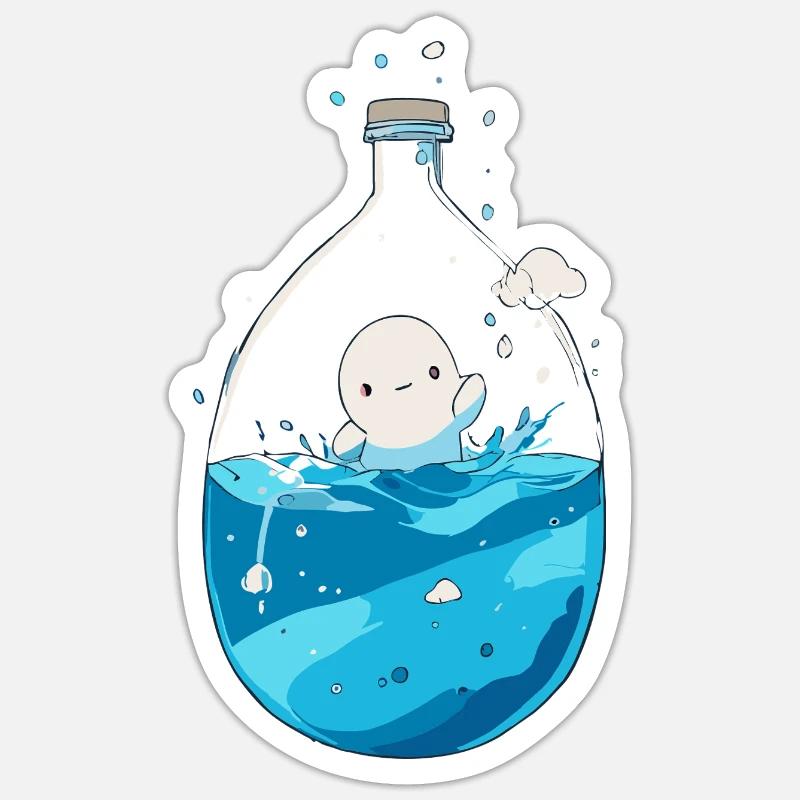 Sticker size S (10 x 10 cm) - 