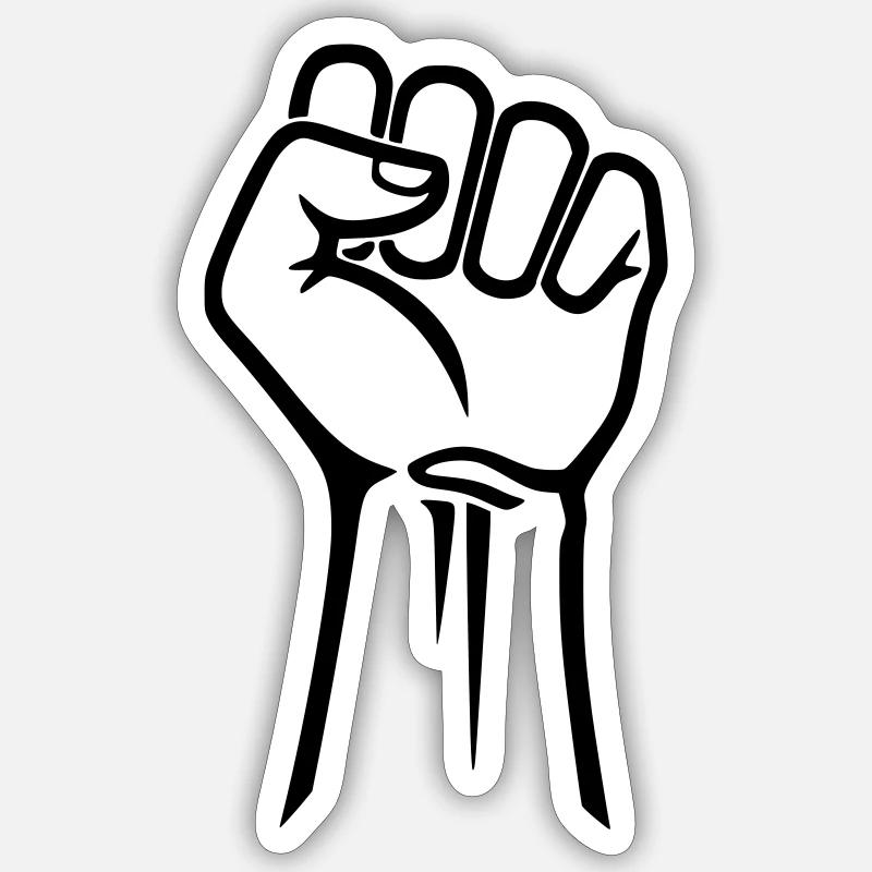Faust Sketch Revolution Drawing Sticker size S (10 x 10 cm)