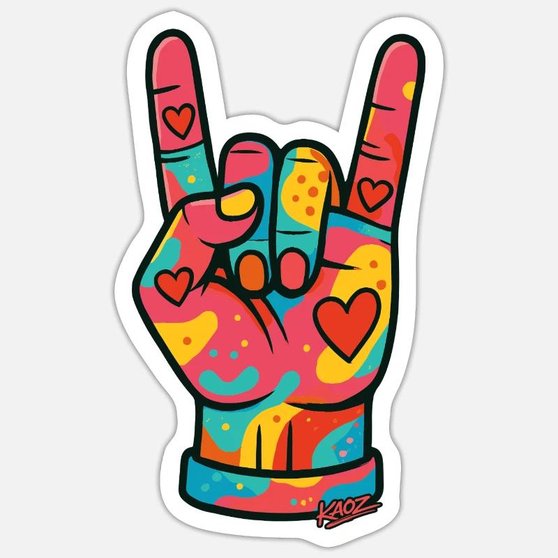 Sticker Größe S (10 x 10 cm) - 