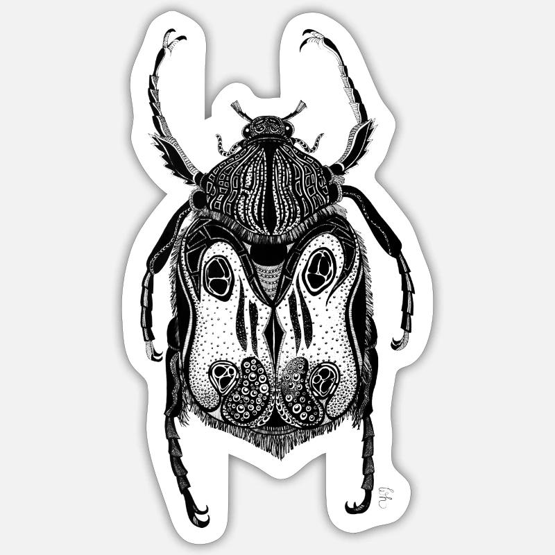 Kaefer Sticker Größe S (10 x 10 cm)