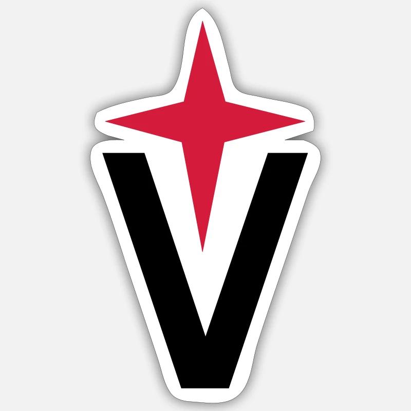 Albin_Vega - Sticker Größe S (10 x 10 cm) - Mattweiß