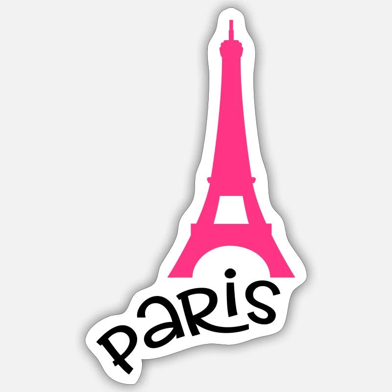 Paris Sticker size S (10 x 10 cm)