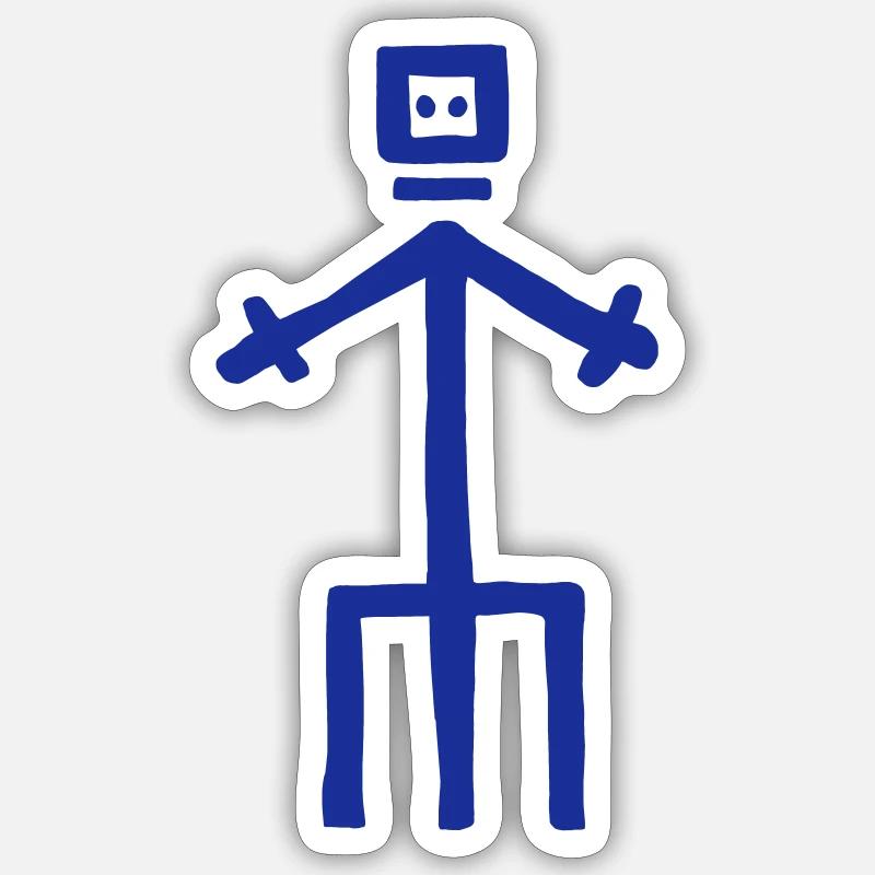 Sticker Größe S (10 x 10 cm) - 