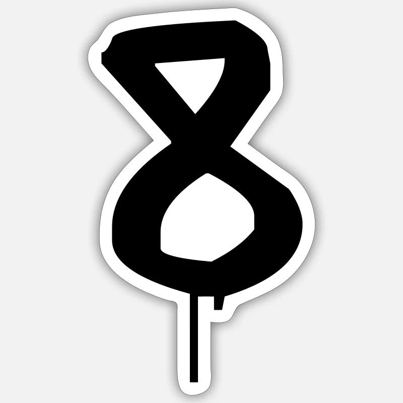 Sticker Größe S (10 x 10 cm) - 