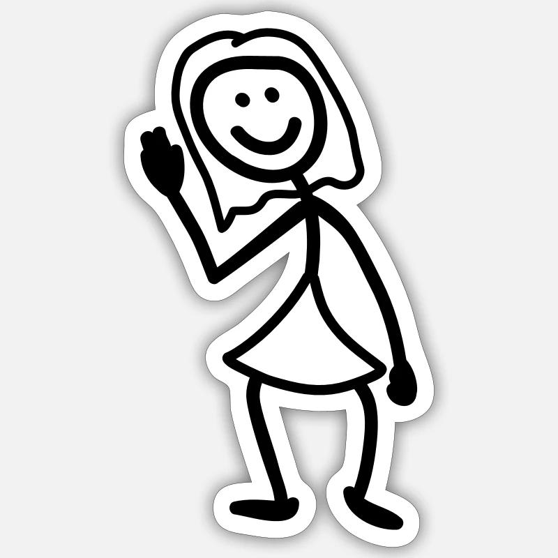 Sticker size S (10 x 10 cm) - 