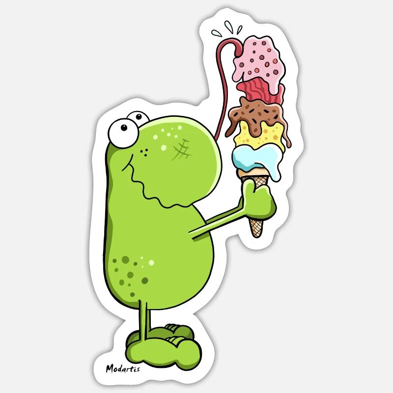 Sticker Größe S (10 x 10 cm) - 
