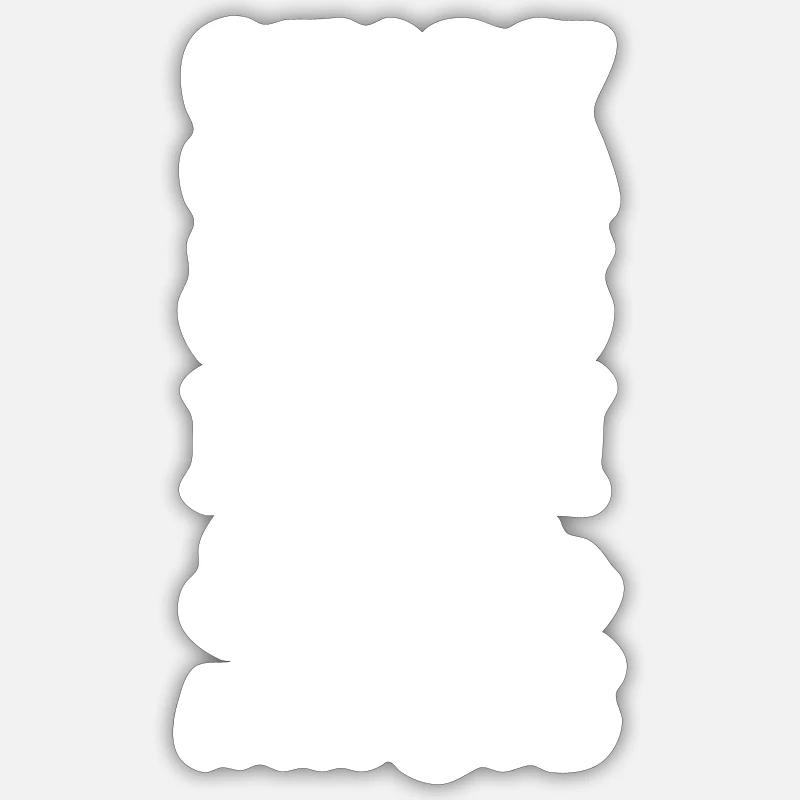 Stark & Groß durch Spätzle mit Soß Sticker Größe S (10 x 10 cm)