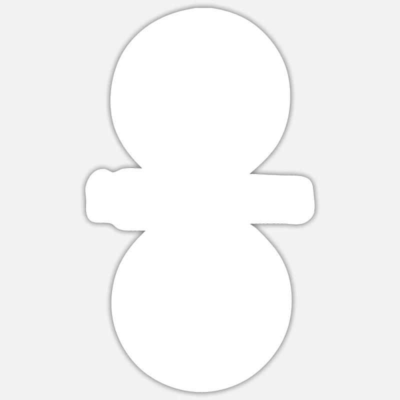 Mainz - Sticker size S (10 x 10 cm) - white matte