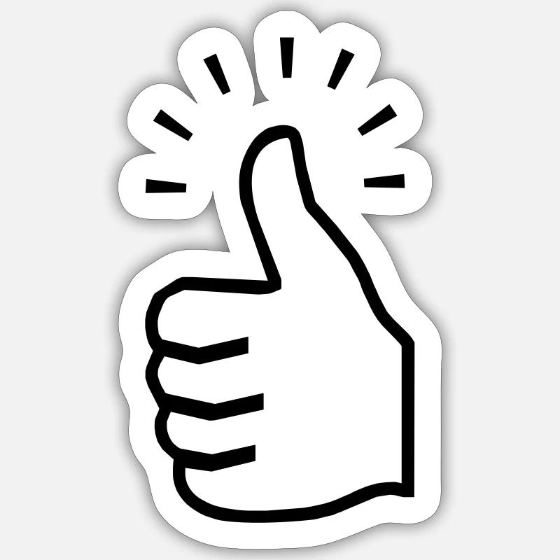 Sticker taille S (10 x 10 cm) - 