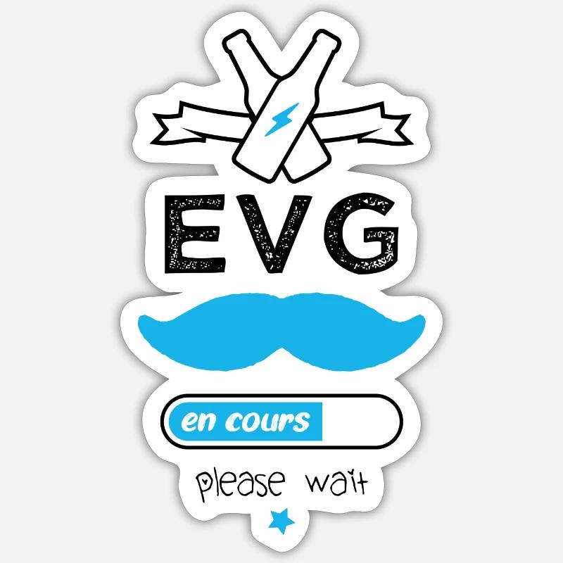 EVG en cours Sticker taille S (10 x 10 cm)