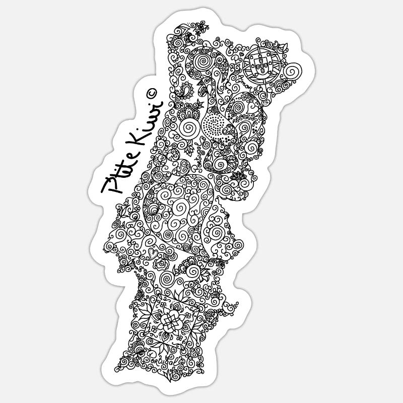 Sticker Größe S (10 x 10 cm) - 