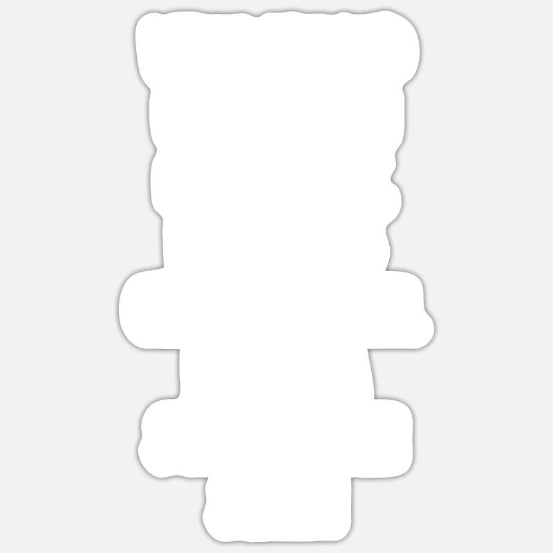 Problem Behalten Schliesslich Seines Geschenkidee - Sticker Größe S (10 x 10 cm) - Mattweiß
