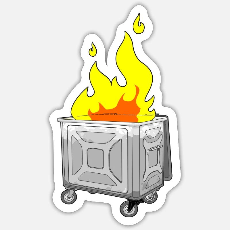Sticker Größe S (10 x 10 cm) - 