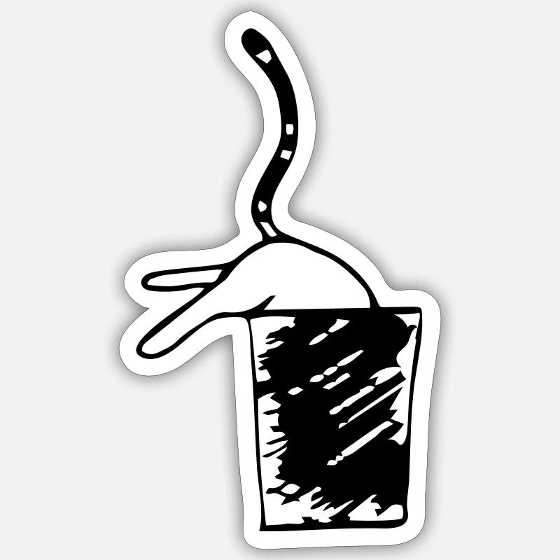 Sticker taille S (10 x 10 cm) - 