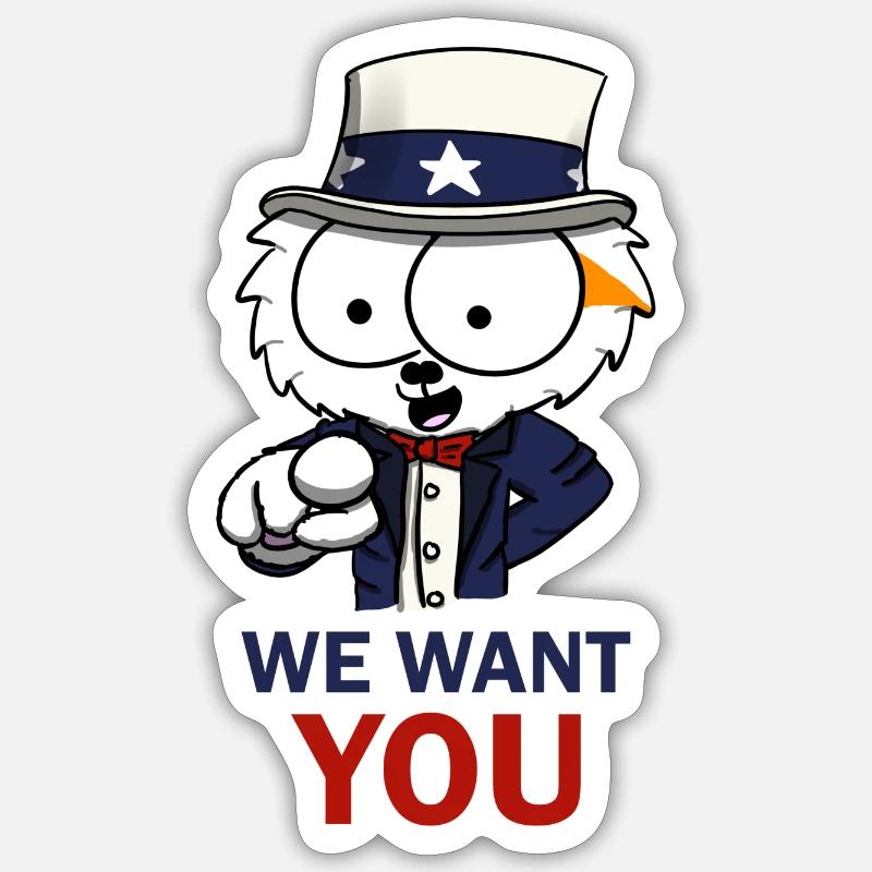 Sticker taille S (10 x 10 cm) - 