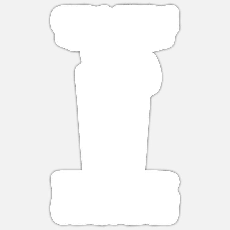 Cuba Libre - Sticker taille S (10 x 10 cm) - blanc mat