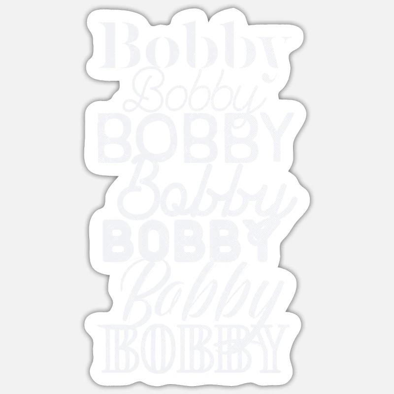 Bobby Sticker Größe S (10 x 10 cm)