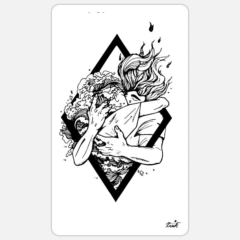 Sticker Größe S (10 x 10 cm) - 