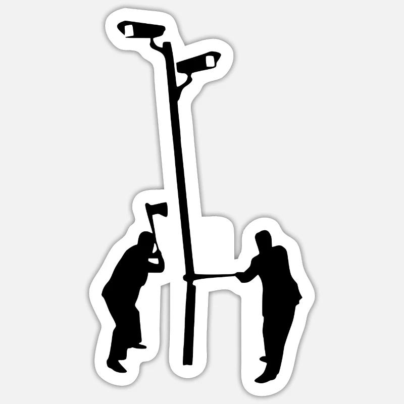 Sticker size S (10 x 10 cm) - 