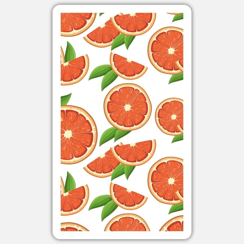 Grapefruit Fruit Fruit Sticker size S (10 x 10 cm)