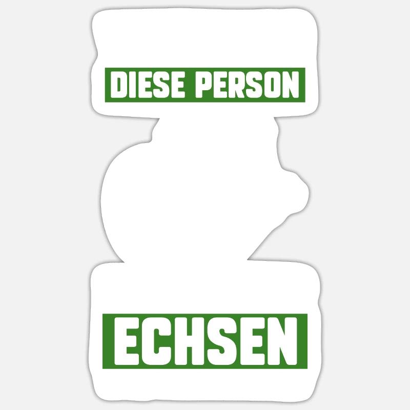 Echsen Sticker Größe S (10 x 10 cm)