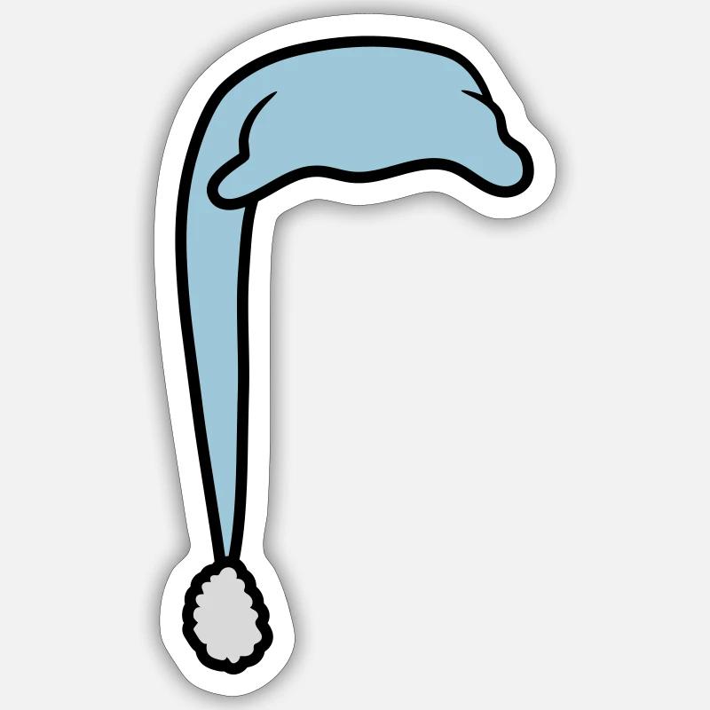 Bonnet de couchage avec bobblehead Sticker taille S (10 x 10 cm)