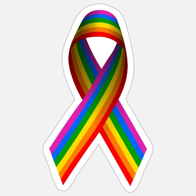 Loop for diversity, tolerance and peace Sticker size S (10 x 10 cm)