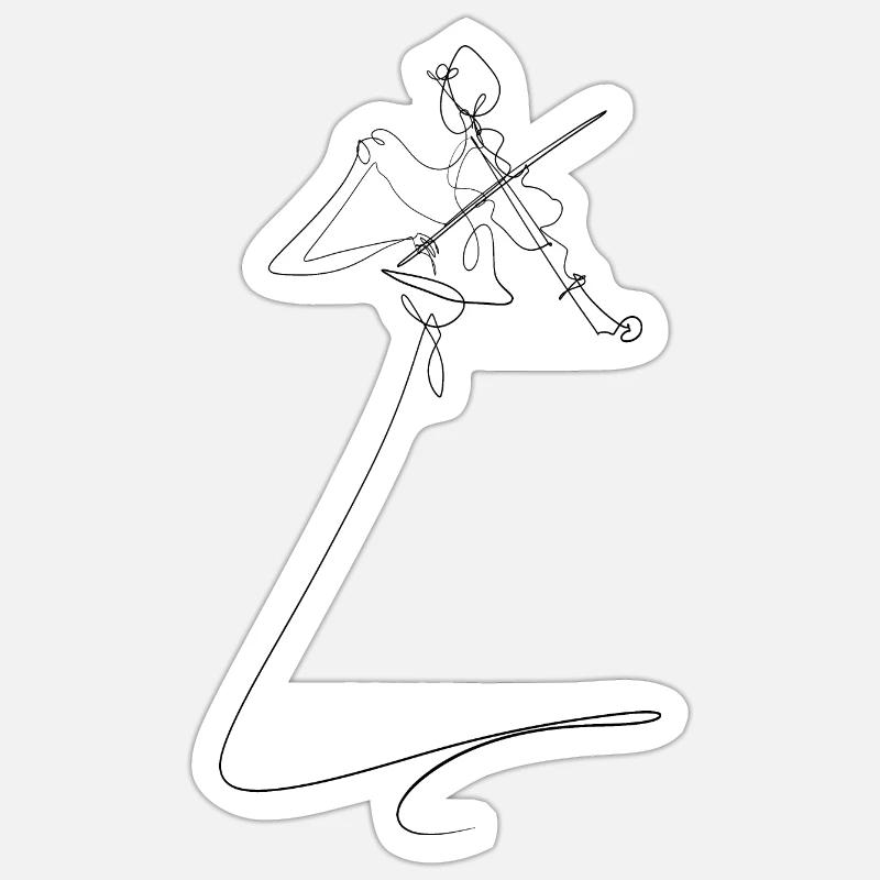 Sticker taille S (10 x 10 cm) - 