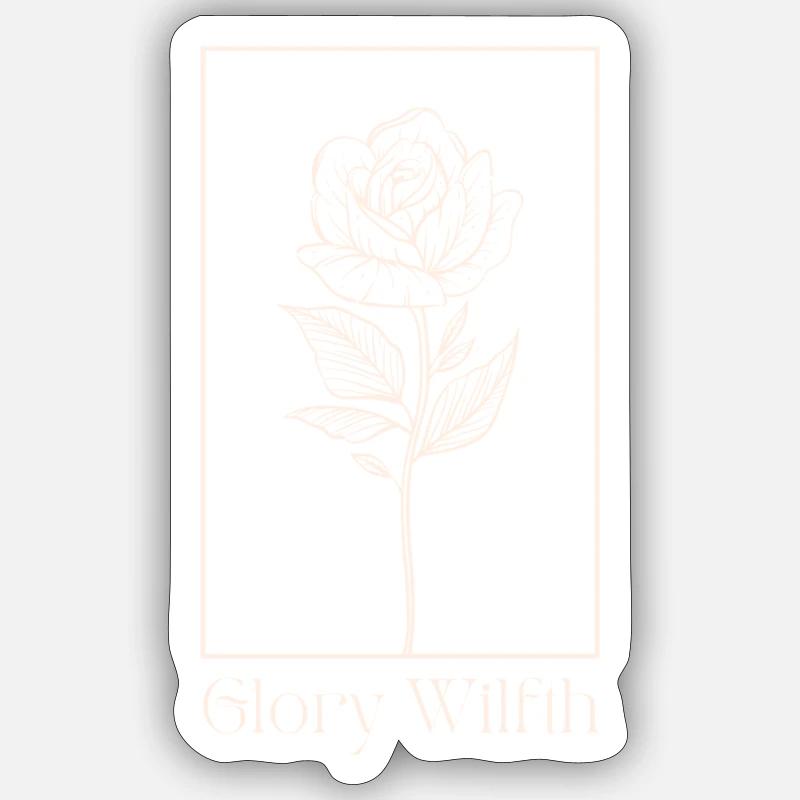 Glory Wilfth Sticker Größe S (10 x 10 cm)