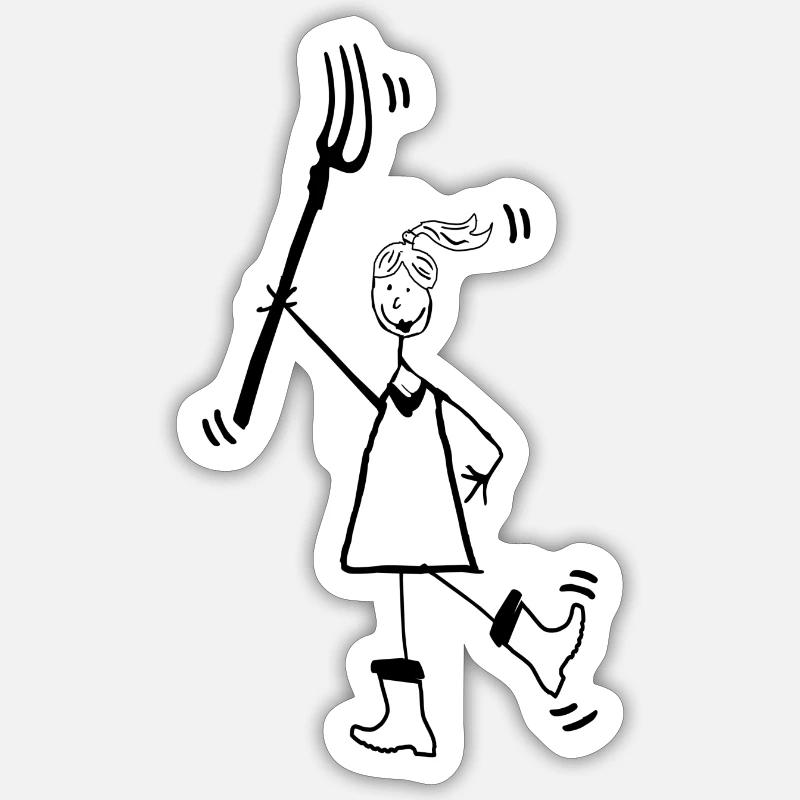 Sticker taille S (10 x 10 cm) - 