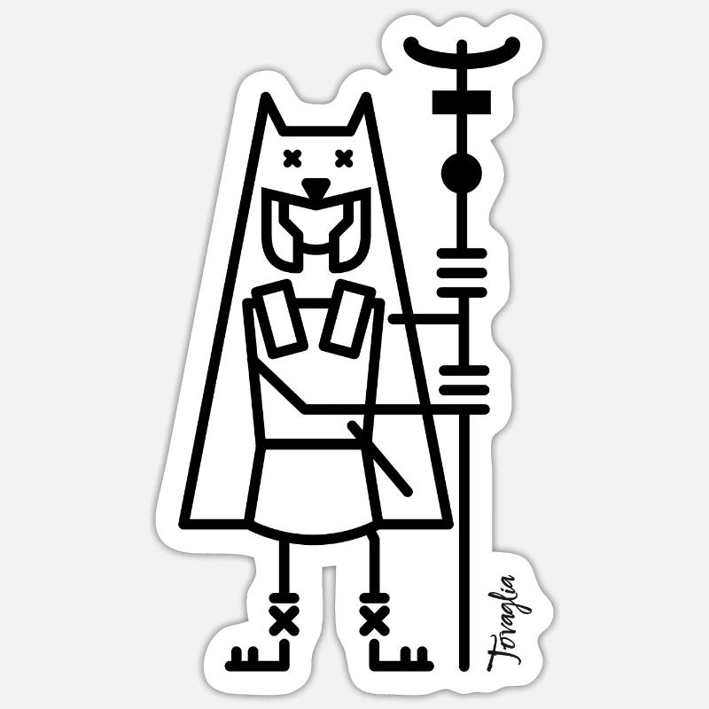 Sticker taille S (10 x 10 cm) - 