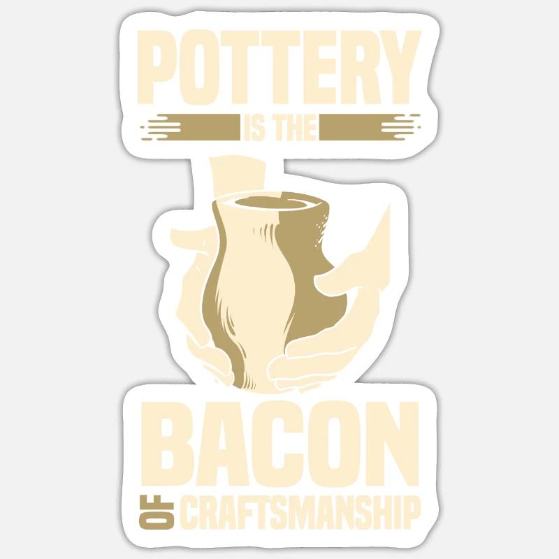Make pottery Sticker size S (10 x 10 cm)