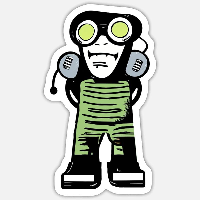 Sticker taille S (10 x 10 cm) - 