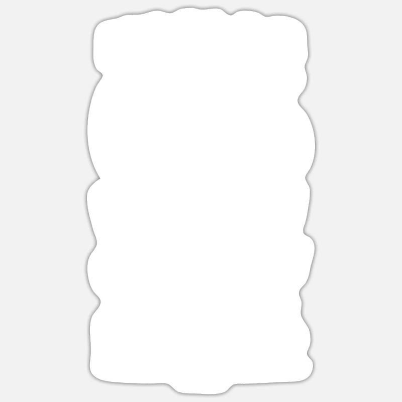 Koala mit Kaffee und Tee Geschenkidee Sticker Größe S (10 x 10 cm)