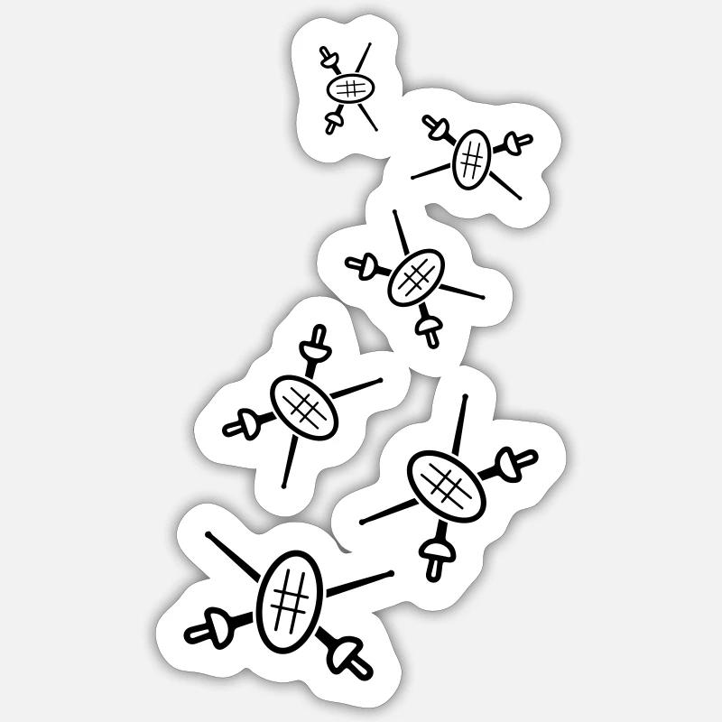 Sticker taille S (10 x 10 cm) - 