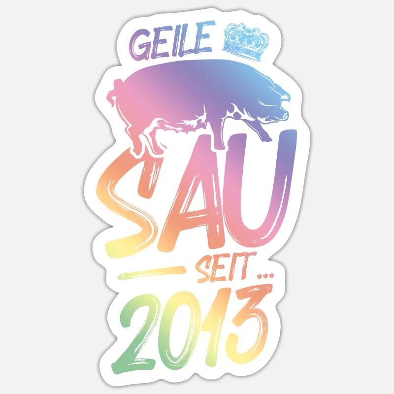Sticker Größe S (10 x 10 cm) - 