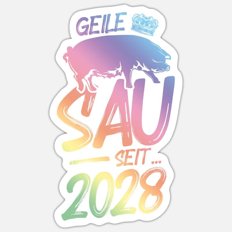 Sticker Größe S (10 x 10 cm) - 
