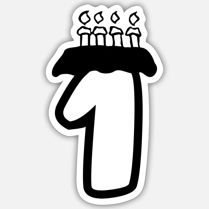Sticker Größe S (10 x 10 cm) - 