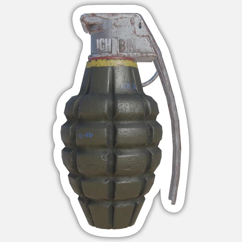 I am Garnet Sticker size S (10 x 10 cm)