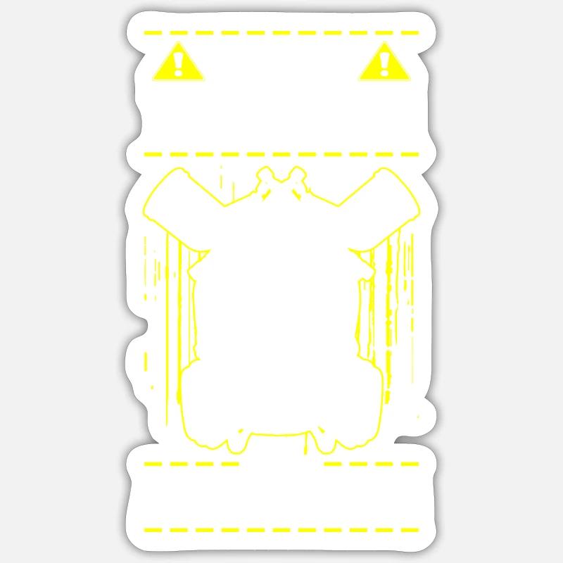 Maler Spraydose Lackierer Arbeit - Sticker Größe S (10 x 10 cm) - Mattweiß