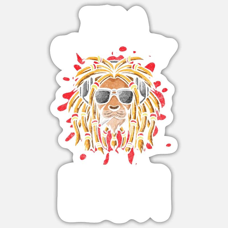 King Pack Pride - Sticker size S (10 x 10 cm) - white matte