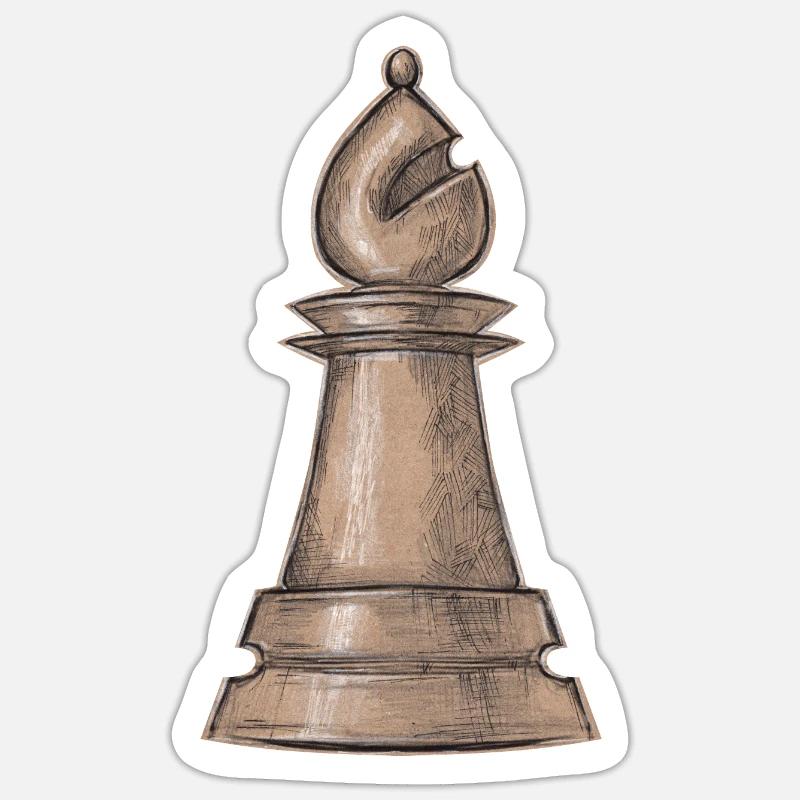 bishop Sticker size S (10 x 10 cm)