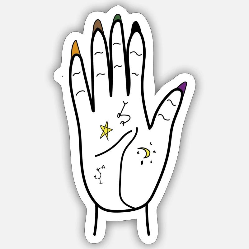 Sticker taille S (10 x 10 cm) - 