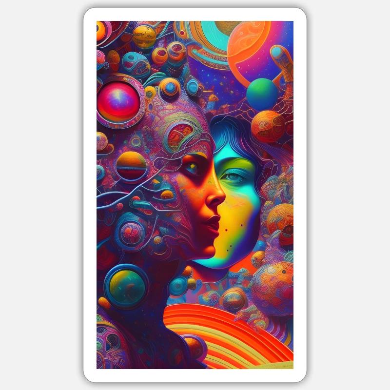 Sticker Größe S (10 x 10 cm) - 