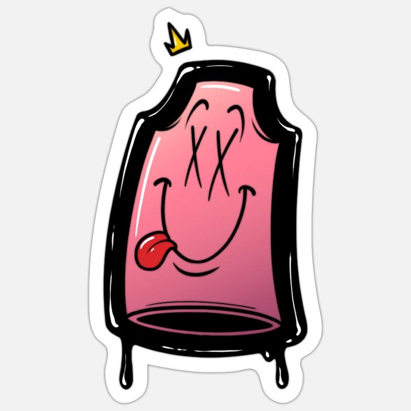 Vanne Graffiti Sticker taille S (10 x 10 cm)